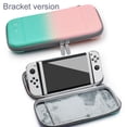 thumbnail image 4 of MesaSe For NintendSwitch OLED Accessories Set Storage Bag 9H Tempered Glass Protective Film Game Card Case PC Hard Shell Thumb Grip Cap, 4 of 9