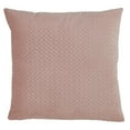 thumbnail image 2 of SARO 9036.LV18S 18 in. Square Poly Filled Pinsonic Velvet Throw Pillow - Lavender, 2 of 5