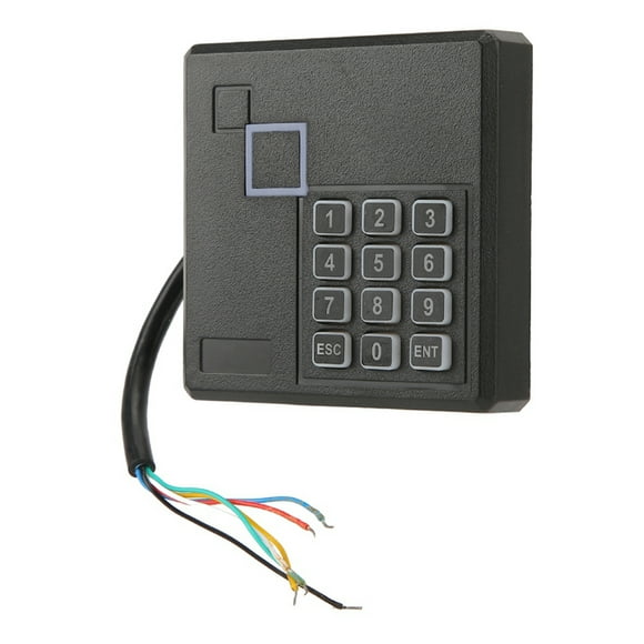 Card Reader Access Control, Fully Sealed Black Password Card Reader Dust-Proof Moisture-Proof With Keypad Password For Office For Home