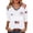 WhiteB&21^0429L, variant on Fabrcox S-5XL 1776-2026 250 Anniversary USA T Shirt Flag Print 3/4 Sleeve Funny 4th of July Shirts for Women We the People Celebration Freedom Funny Patriotic Shirts for Women