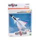 thumbnail image 1 of Modelo de avión de aleación de alta simulación, juguete modelo de avión extraíble con sonido ligero, color blanco, 1 of 14
