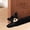 Cat Black, variant on 36 Inch Under Door Stopper, Animal Air Draft Stopper, Weighted 3.2 Pounds, Brown Cotton, Decorative Noise Blocker & Light Blocker
