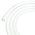 thumbnail image 1 of Tubo de plástico transparente, 0.59 pulgadas (15 mm) ID 0.79 pulgadas (20 mm) OD, tubo de 10 pies (3.0 m) de longitud, tubo de vinilo para jardín, 1 of 6