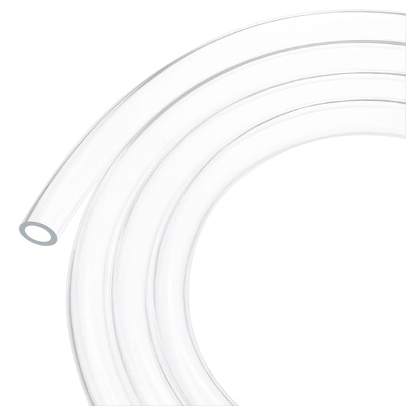 Tubo de plástico transparente, 0.59 pulgadas (15 mm) ID 0.79 pulgadas (20 mm) OD, tubo de 10 pies (3.0 m) de longitud, tubo de vinilo para jardín