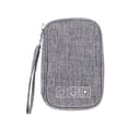 thumbnail image 1 of Bolsa organizadora de accesorios electrónicos, bolsa de almacenamiento de cables de datos multifunción para cargadores tipo batería externa, Cable USB y auriculares, 1 of 8