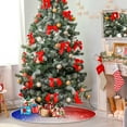 thumbnail image 4 of FMSHPON American Flag Tree Skirt Independence Day Xmas Christmas Tree Skirt Stand Mat for Holiday Party Decoration Indoor Outdoor 48 inches, 4 of 6