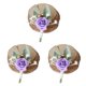 thumbnail image 3 of Boutonniere de novio Jumpingount con flores Púrpura para boda y fiesta, 3 of 6