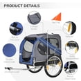 thumbnail image 6 of Bike Trailer Cargo Cart for Dogs and Pets, 6 of 11