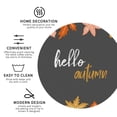 thumbnail image 4 of Disketp Autumn And Fall Leaves Funny Coasters,6 Pcs Leather Coasters With Holder, Perfect Housewarming Hostess Gifts,Protect Furniture From Water Marks Scratch And Damage, 4 of 9