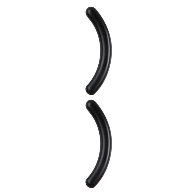 Minnieouse Recambios para rizador de pestañas, buena elasticidad, superficie lisa de goma, resistente, compacto, reemplaza la tira adhesiva negra Negro (Único) 2piezas Minnieouse CBP339079
