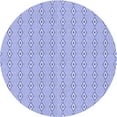 thumbnail image 1 of Ahgly Company Indoor Round Patterned Light Slate Blue Area Rugs, 5' Round, 1 of 6