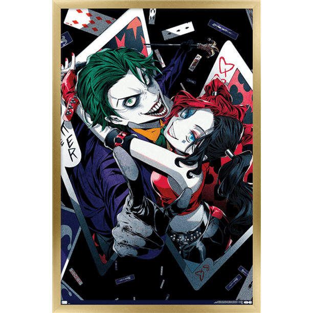 DC Comics - Harley Quinn Anime - Joker Hug Wall Poster, 
