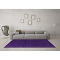 thumbnail image 3 of Ahgly Company Indoor Rectangle Abstract Pink Contemporary Area Rugs, 4' x 6', 3 of 4
