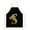 S, variant on Leaveforme Golden Letter Alphabet Pattern Kitchen Apron Sleeveless Cooking Cleaning Tools