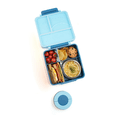 thumbnail image 5 of Lunch Box with Stainless Steel Bowl, Plastic Dinner Plate, Microwaveable, Compartmentalized Bento, Lunch Box, 5 of 5