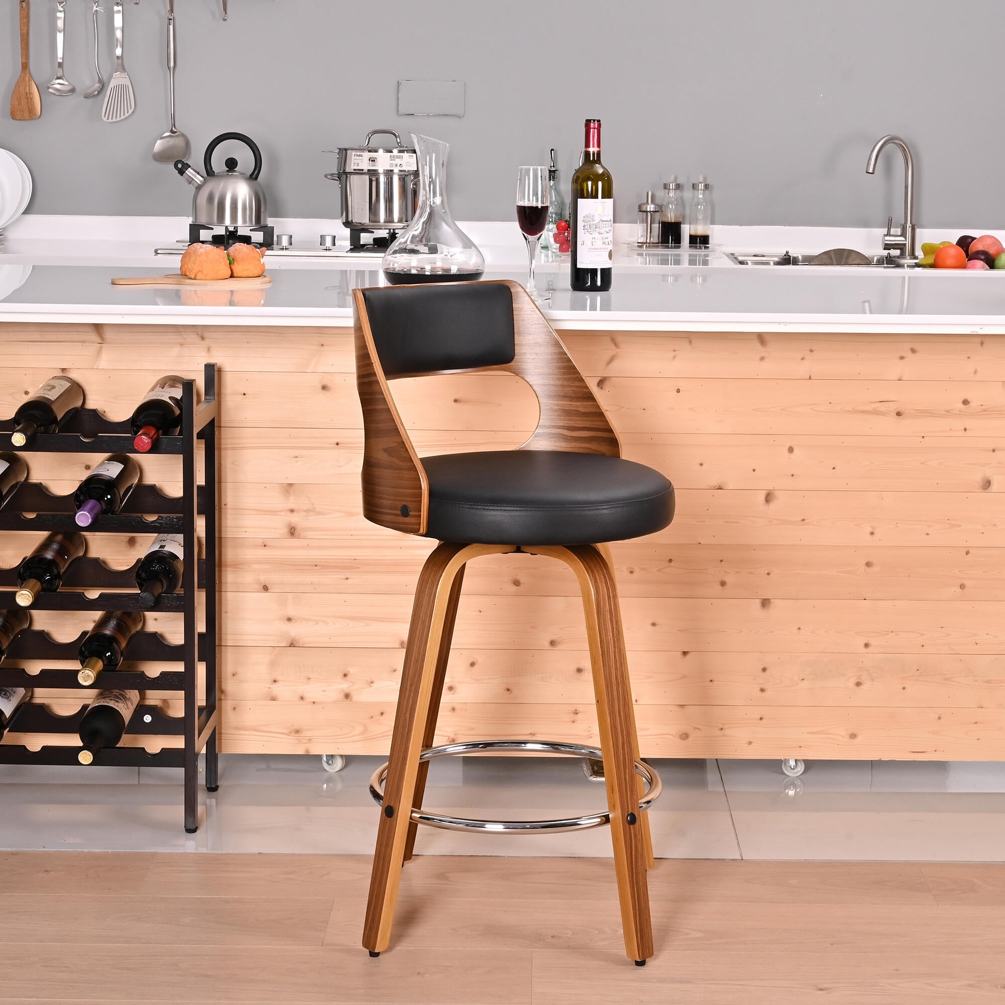 Counter stool with wheels new arrivals