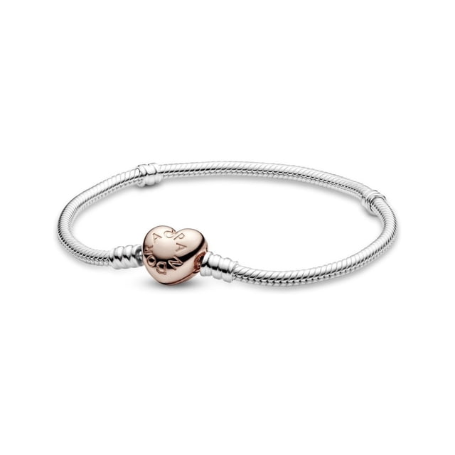 Pulsera Pandora Moments Cadena De Serpiente Con Broche 580719 | Talle 16 | Colección Pandora Moments Original | Joyería De Lujo Para Mujer | Ideal Para Regalo Elegante | Compatible Con Charms Pandora