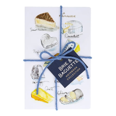 Brie & Baguette Notebook Collection (Hardcover)
