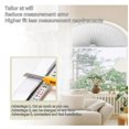 thumbnail image 6 of Arch Window Pleated Fabric Shades, Room Darkening, Self Adhesive, Semi Circle Window Shades 30CM, 6 of 7