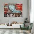 thumbnail image 2 of GOSMITH  Christian Tapestry Bible Scripture 2 Corinthians 12:9 His Grace is Enough Wall Hanging Tapestries Religious Wall Blanket Decor for Christian Home Bedroom Church, 2 of 7