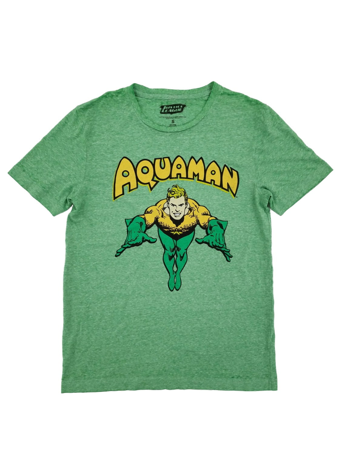 Aquaman DC Comics Justice League Pose Superhero T-Shirt Tee