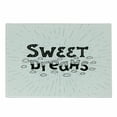 thumbnail image 1 of Saying Cutting Board, Retro Style Calligraphic Hand Drawn Lettering of Inspirational Phrase, Decorative Tempered Glass Cutting and Serving Board, Small Size, Black and White, by Ambesonne, 1 of 1