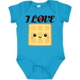 thumbnail image 3 of Inktastic Waffle Lover I Love Waffles Boys or Girls Baby Bodysuit, 3 of 5