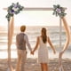 thumbnail image 3 of 2 piezas de arco de boda con flores de girasoles, decoración floral artificial para pared Opción 3H, 3 of 8