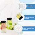 thumbnail image 3 of LILIANG 12PCS  Mini Juice Bottles 4oz Plastic Shot Bottles Clear Drink Containers with Lids, 3 of 7