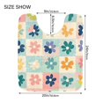 thumbnail image 5 of Yayeee Bath Rug for Bathroom Floor Non Slip Rectangle Fluffy Soft Absorbent Mat, 16"x24", Green Floral, 5 of 7