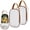 2 Packs, variant on Dintonin Side Opening 34 oz Salad Pod Mason Jar with Storage Bag