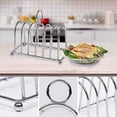 thumbnail image 3 of Stainless steel horseshoe toaster display home kitchen toaster outdoor camping picnic toaster rack home outdoor kitchen, 3 of 5