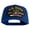 Royal, variant on US Navy WWII Veteran Patched Solid Cotton Twill 5 panel Mesh Back Cap - Navy OSFM