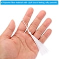 thumbnail image 3 of Unique Bargains 13cm/5 Inch Bookmark Tassels, Soft Silky Floss Cord Loop Mini Tassels for Craft DIY White 100 Pack, 3 of 5