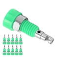 thumbnail image 4 of Banana Socket Banana Female Socket Banana Adapter Panel 10pcs 2mm Banana Female Jack Socket Connector Adapter Panel Mini Binding Post For Electronic Instrument, 4 of 8