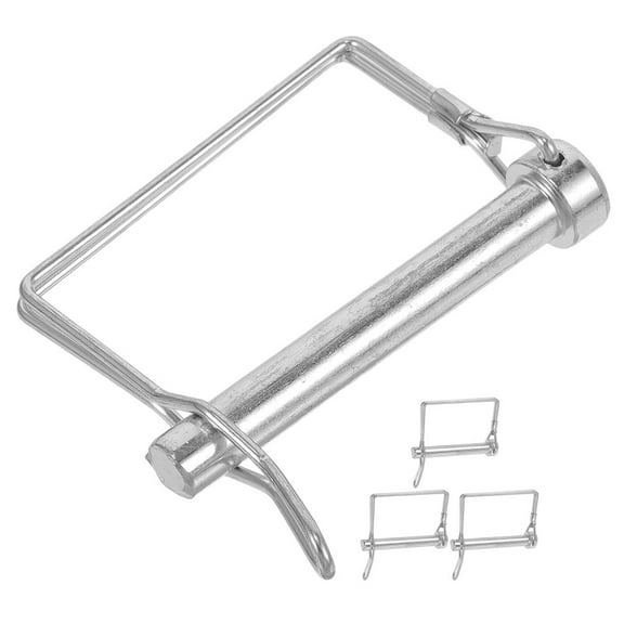 4 Pcs Trailer Hitch Pins for Receiver and Clip Trailers Heavy Duty Hooks Ring