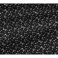 thumbnail image 4 of oneOone Cotton Jersey Black Fabric Dots Craft Projects Decor Fabric Printed By The Yard 58 Inch Wide, 4 of 4