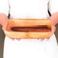 thumbnail image 3 of Rectangular Acacia Wood Low Salad Serving Bowl 2-Pack, 3 of 5