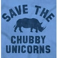 thumbnail image 2 of Save The Chubby Unicorns Fantasy Men's Graphic T Shirt Tees Brisco Brands S, 2 of 6