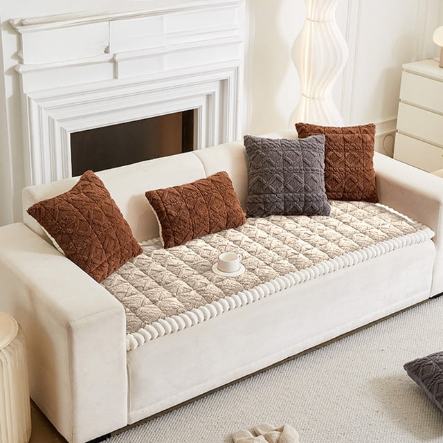 Cojines De Sof De Felpa Para Otoo E Invierno, Cojines Gruesos De Tafulong De 180 X 71 Cm, Material De Terciopelo Suave, Tamao Extragrande, Para Decoracin De Sala De Estar, Para Mayor, Ukhbmc