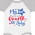 thumbnail image 4 of Inktastic My 1st 4th of July with Stars Boys or Girls Baby Bodysuit, 4 of 5
