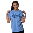 thumbnail image 4 of Colorado CO Classic Athletic Script Men's Graphic T Shirt Tees Brisco Brands M, 4 of 6