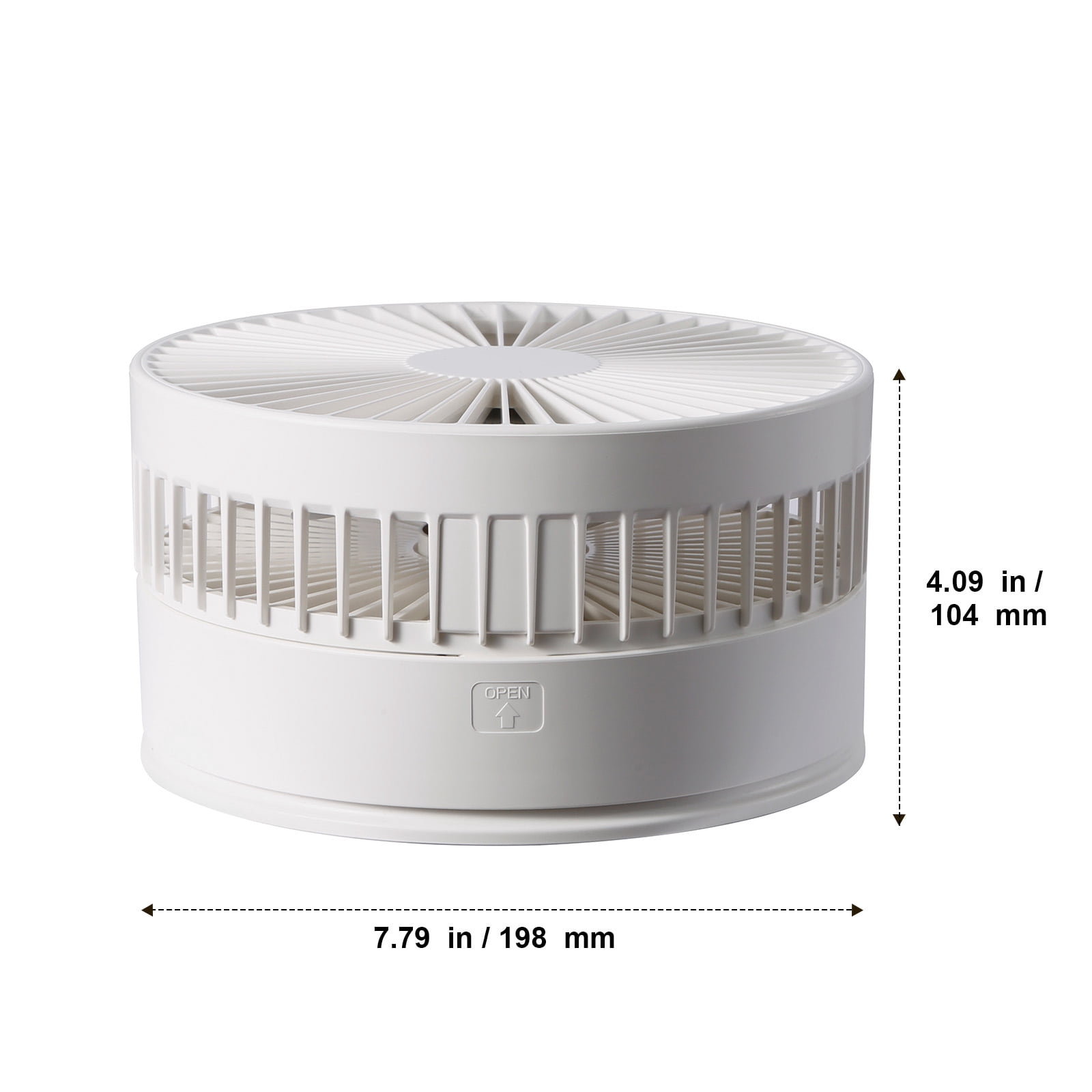 KFFKFF 3 in 1 Foldable Pedestal Fan, 7200mAh Rechargeable Portable Telescopic Fan, Foldable Oscillating Standing Fan with Remote Control Quiet Timer Fan for Home Kitchen Outdoor Camping