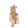 thumbnail image 2 of Foraging Hanging Toy, Bamboo Woven  Toy Versatile Healthy Fun  For Parakeets, 2 of 8