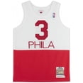 thumbnail image 2 of Allen Iverson Philadelphia 76ers Autographed Red & White 2003-04 Mitchell & Ness Authentic Jersey - Fanatics Authentic Certified, 2 of 4
