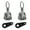 Bikes Babes, variant on 【2Pack】Motorcycle Bells for Biker Good Luck Riding Bells with Hanger Motorcycle Accessory or Keychain for Luck