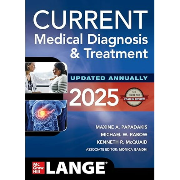 Pre-Owned Current Medical Diagnosis and Treatment 2025 (Paperback) 1266266232 9781266266232