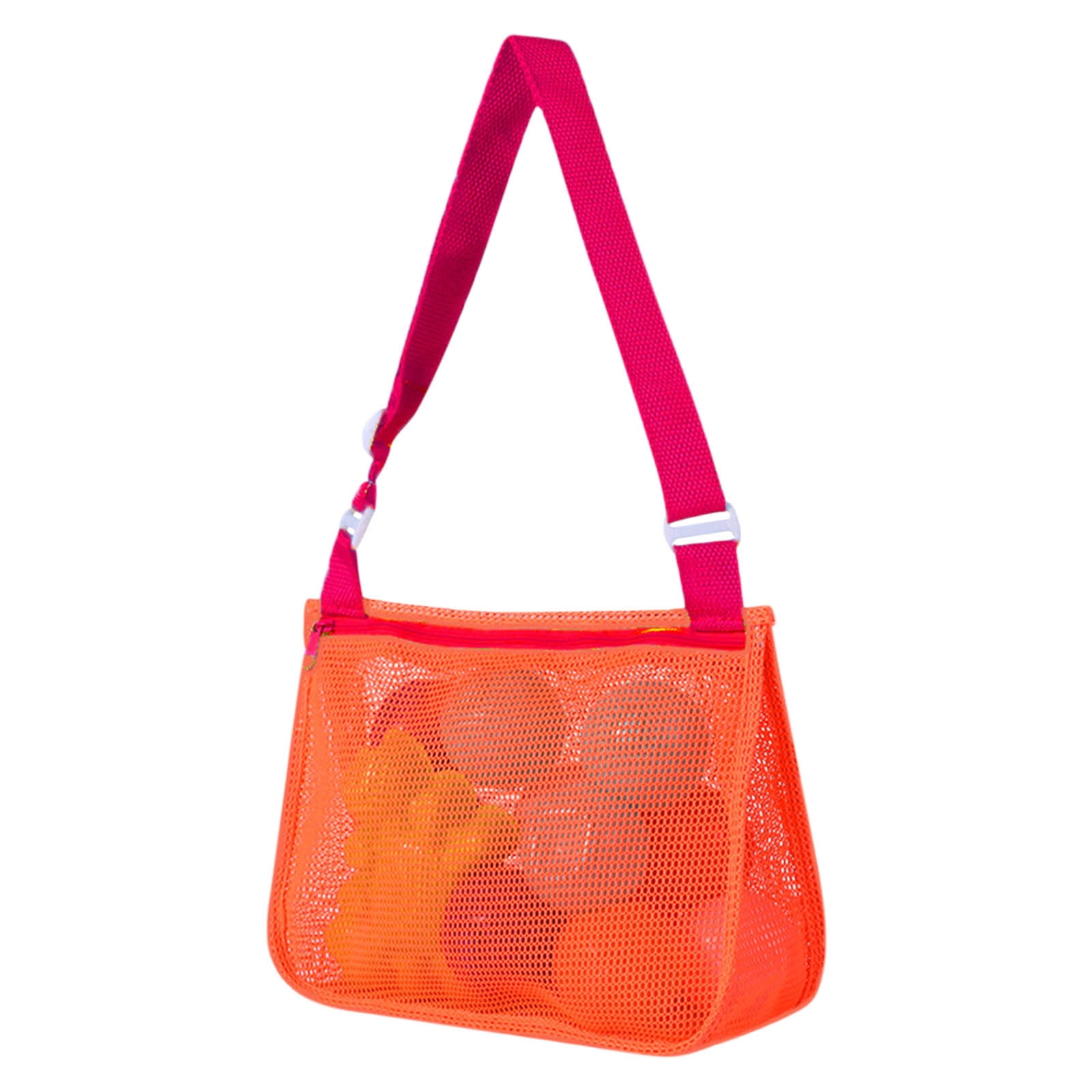 Ycolew Mesh Beach Bag Kids ShellPebble Collection Bag, Beach Play Bags