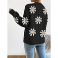 thumbnail image 6 of Weardear Sweaters for Women Lantern Long Sleeve Mockneck Pullover Fall Knit Sweater Tops, 6 of 6