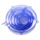 thumbnail image 5 of Tapa de sellado de silicona multifuncional, envoltura de plástico para cocina, tapa de silicona para cuencos, juego de 6 piezas de grado alimenticio, tapa de silicona cuadrada para mantener la, 5 of 5